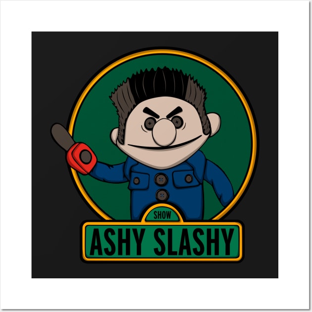 The ashy slashy show Wall Art by Melonseta